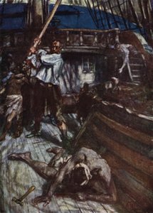 Tomba abattu par le capitaine du négrier - Arthur David McCormick