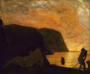Un plus grand matin, vers 1900-1905 - Arthur Davies