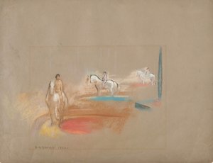 Trois cavaliers, 1896 - Arthur Davies