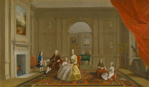 La famille John Bacon - Arthur Devis