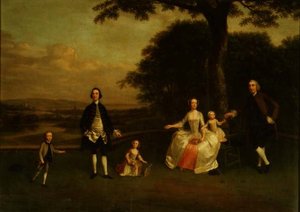 La famille Till - Arthur Devis