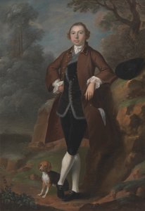William Farington de Shawe Hall, Lancashire - Arthur Devis