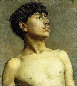 Portrait de Xavier Martinez - Arthur Frank Mathews