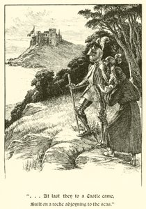 Sir Guyon, Les Trois Sœurs (gravure) - Arthur George Walker