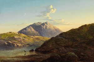 Glamis depuis Loch Sligachan - Arthur Gilbert