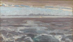 Vue lointaine de Venise, vers 1900 - Arthur Haythorne Studd