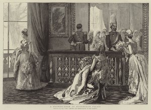 Un salon au Palais de Buckingham