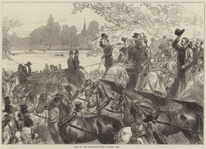 Rassemblement du Four-in-Hand Club à Hyde Park - Arthur Hopkins