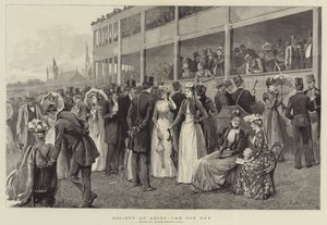 La société à Ascot, le jour de la coupe