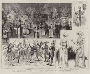 La fête en plein air et la fête florale au Royal Albert Hall