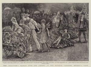 La Fête florale des enfants et le défilé aux Jardins botaniques, Regent