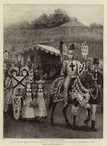 La fête florale des enfants aux jardins botaniques, Regent