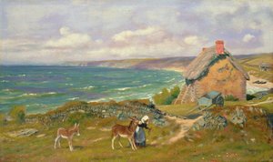Une scène côtière du West Country