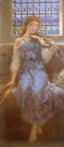 Fille avec Violon