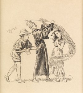 La beauté est comme la beauté fait, 1871 - Arthur Hughes