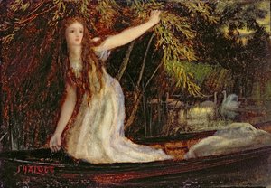 La Dame de Shalott - Arthur Hughes