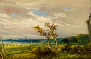 Dundee depuis Strips of Craigie - Arthur Lee