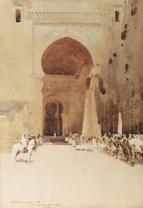 Les portes de la justice, 1890 - Arthur Melville