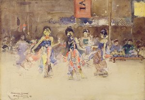 Les Danseurs Javanais, 1889 - Arthur Melville