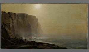 Matin brumeux, côte du Maine, fin des années 1860 - Arthur Parton