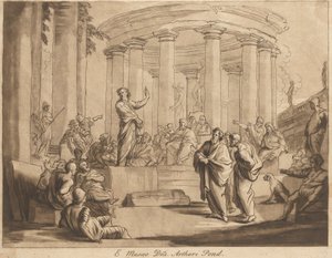 Sans titre : Scène classique - Arthur Pond