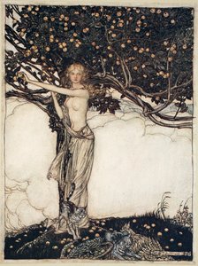 Freia, la belle - Arthur Rackham