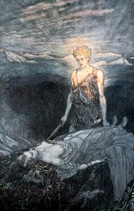 Illustration de Siegfried et le Crépuscule des dieux, 1924
