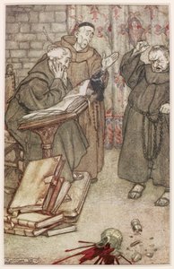 Illustration de La Pie de Rheims, 1907 - Arthur Rackham