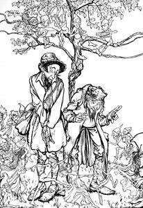 Petit frère et petite sœur, 1917, 1923 - Arthur Rackham