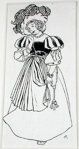 Miss Una Von-Something, illustration de 