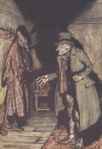 Personne sous le lit... - Arthur Rackham