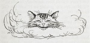 Le Chat du Cheshire - Arthur Rackham