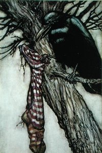Le Corbeau, illustration de 