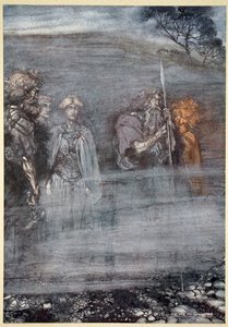 Les Dieux pâlissent et vieillissent à la perte de Freia, 1910 - Arthur Rackham