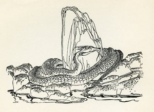 Le ver laid - Arthur Rackham