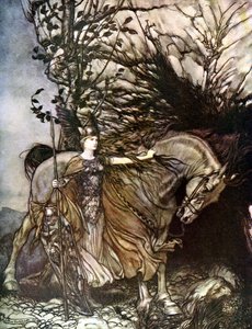 La Walkyrie - Arthur Rackham