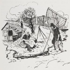Le pêcheur et sa femme - Arthur Rackham
