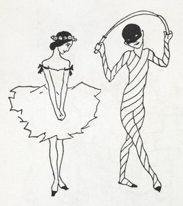 Deux danseurs - Arthur Rackham