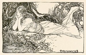Ondine regardant dans l