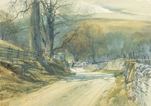 La route sinueuse, Upper Wharfedale - Arthur Reginald Smith