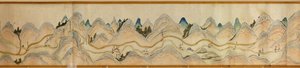 16 000. fourni. Orienté avec le nord à droite. Relief montré picturalement. Couvre la rivière Wei dans Baoji Xian, Shanxi Sheng jusqu