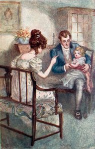 Illustration pour Emma de Jane Austen - Arthur Wallis Mills