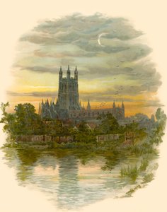 Cathédrale de Gloucester, nord-ouest - Arthur Wilde Parsons