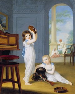 Emily et George Mason, vers 1794-95 - Arthur William Devis