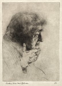 Vieil Homme Pensant - Arthur William Heintzelman