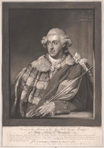 4e duc et comte de Manchester Montagu - Artist Unknown