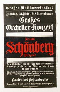 Affiche annonçant un concert d