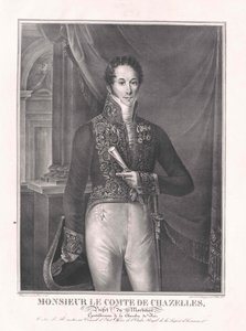 Augustin-Jean-Baptiste-Louis-Marie Comte Chazelles - Artist Unknown