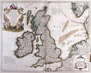 Îles britanniques, Angleterre, Écosse et Irlande -