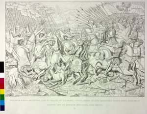 Combat de cavalerie - Artist Unknown